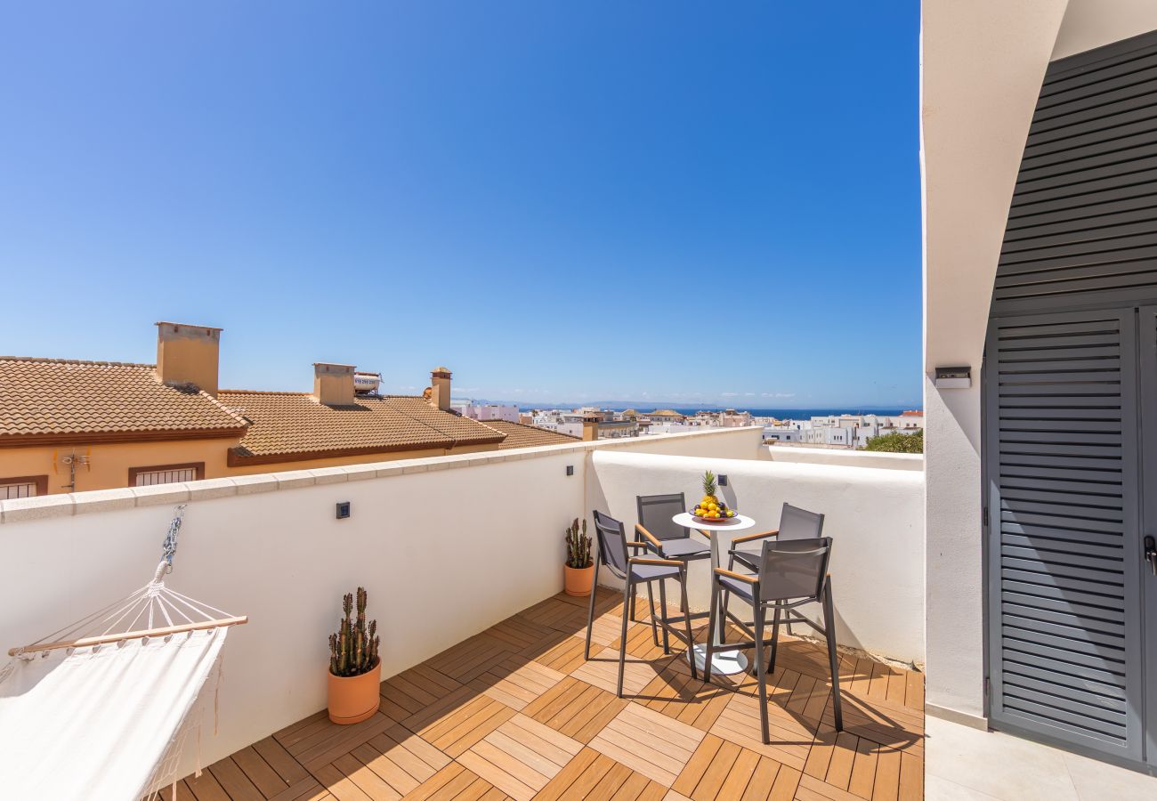 Apartamento en Tarifa - Apartamento con Jardín Protegido del Viento