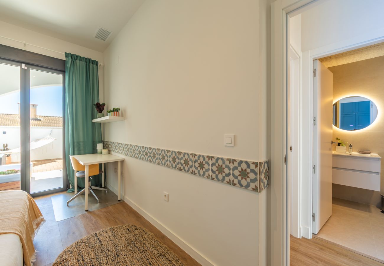 Apartamento en Tarifa - Apartamento con Jardín Protegido del Viento