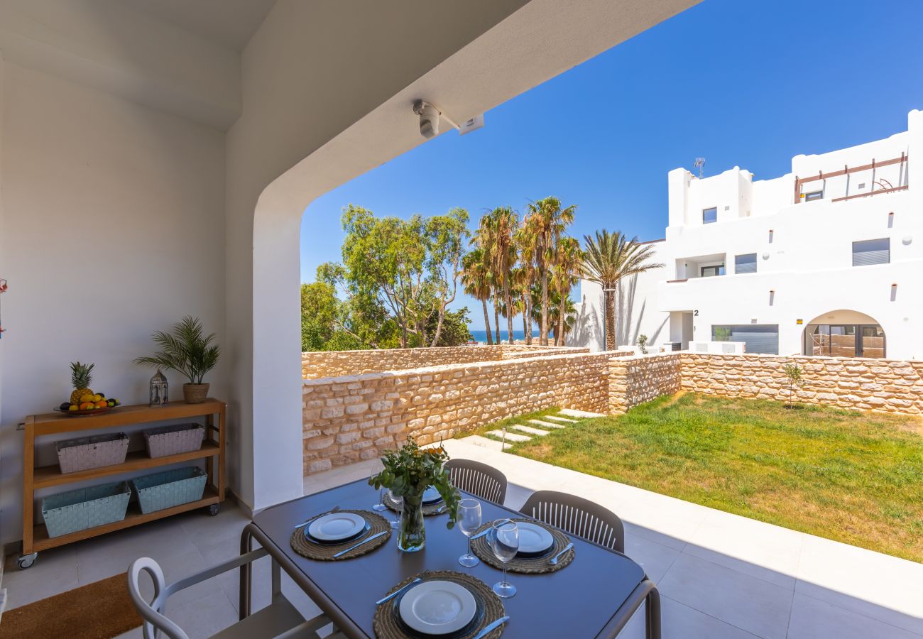 Apartamento en Tarifa - Apartamento con Jardín Protegido del Viento