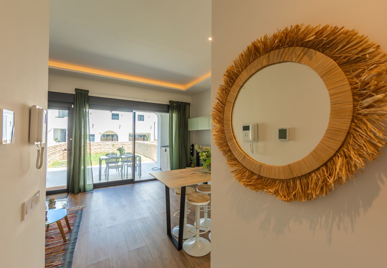 Apartamento en Tarifa - Apartamento con Jardín Protegido del Viento