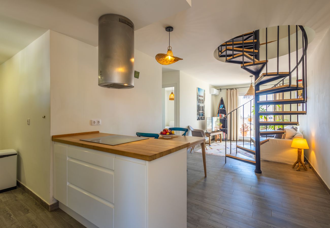 Apartamento en Tarifa - Espacio, terrazas y piscina cerca del centro