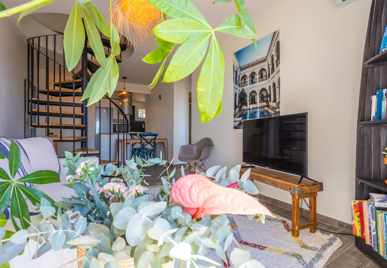 Apartamento en Tarifa - Espacio, terrazas y piscina cerca del centro