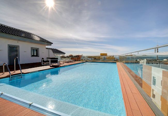 Apartment in Tarifa - Ventura – Central, Pool, Balcony, WiFi and Parking Apartment in Tarifa - Ventura – Central, Pool, Balcony, WiFi and Parking