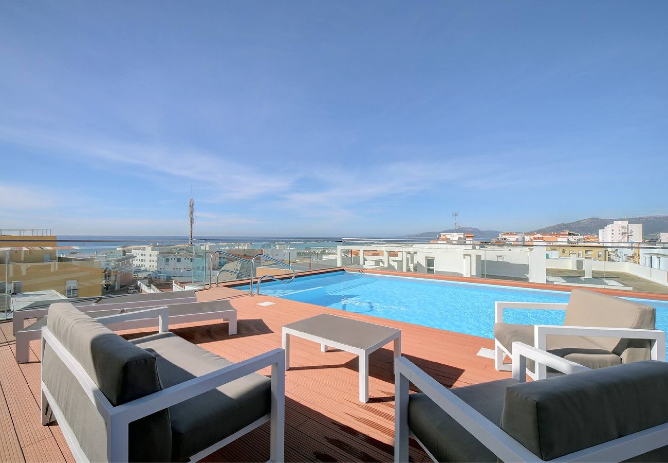 Apartment in Tarifa - Ventura P1 - Pool & Central Location - Private Parking