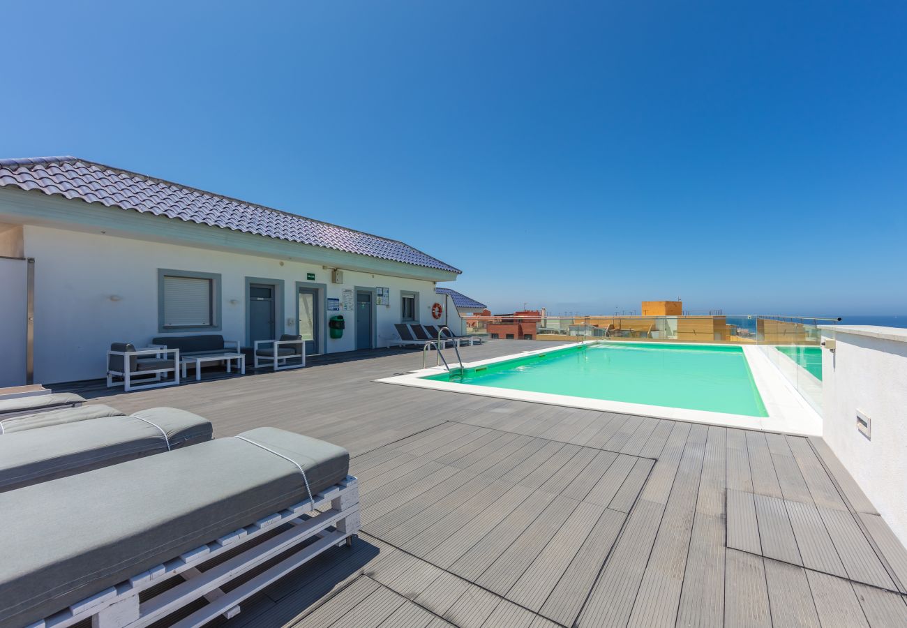 Apartment in Tarifa - Ventura P1 - Pool & Central Location - Private Parking
