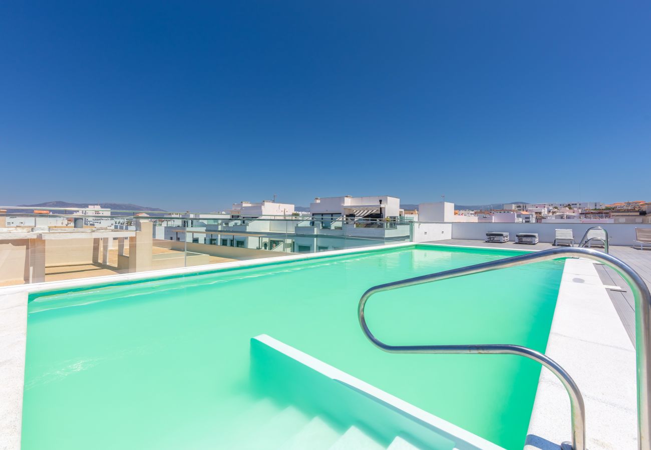 Apartment in Tarifa - Ventura P1 - Pool & Central Location - Private Parking