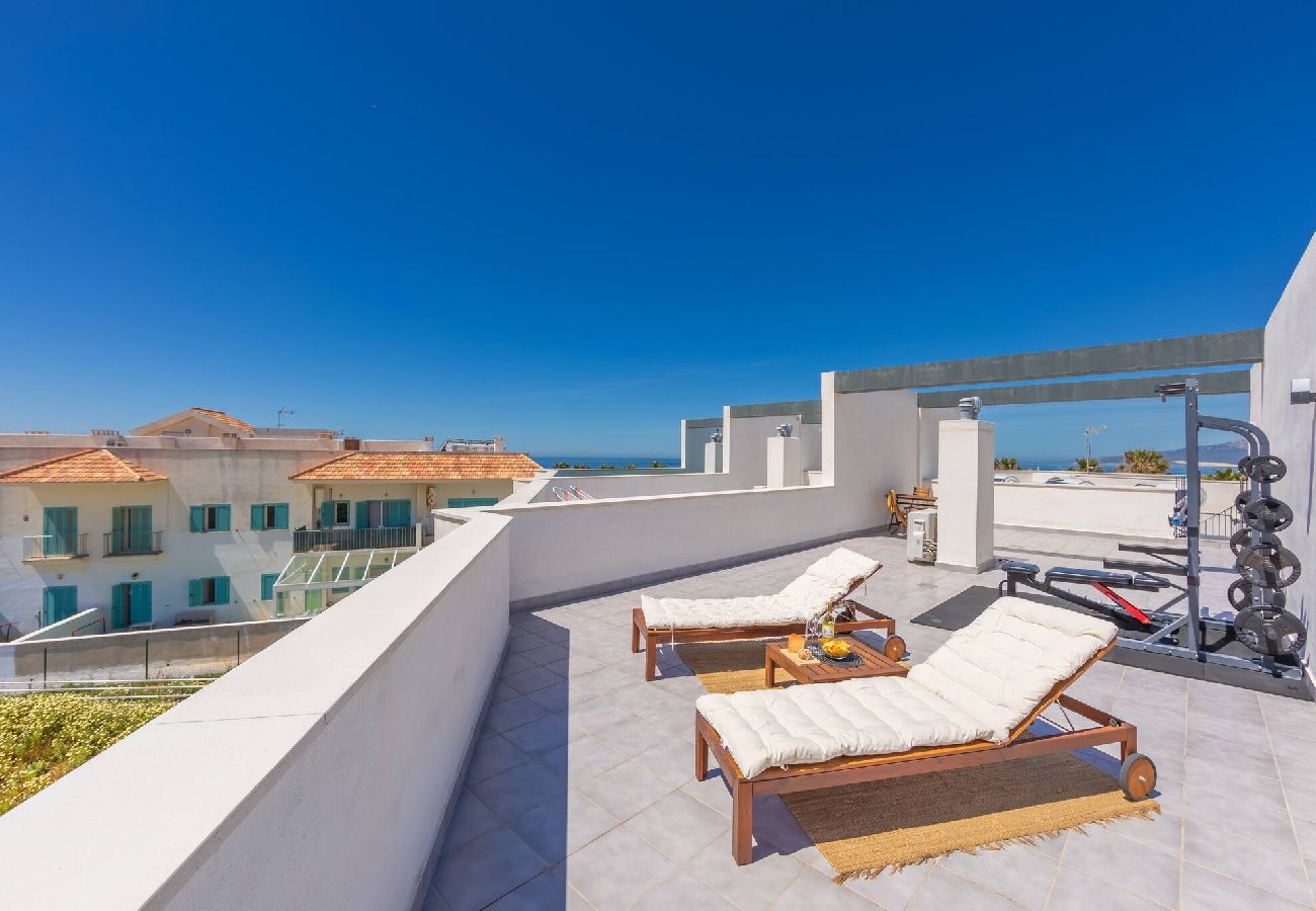 Residence in Tarifa - Panoramic Views, Terrace & Pool - Fiberglass WIFI 