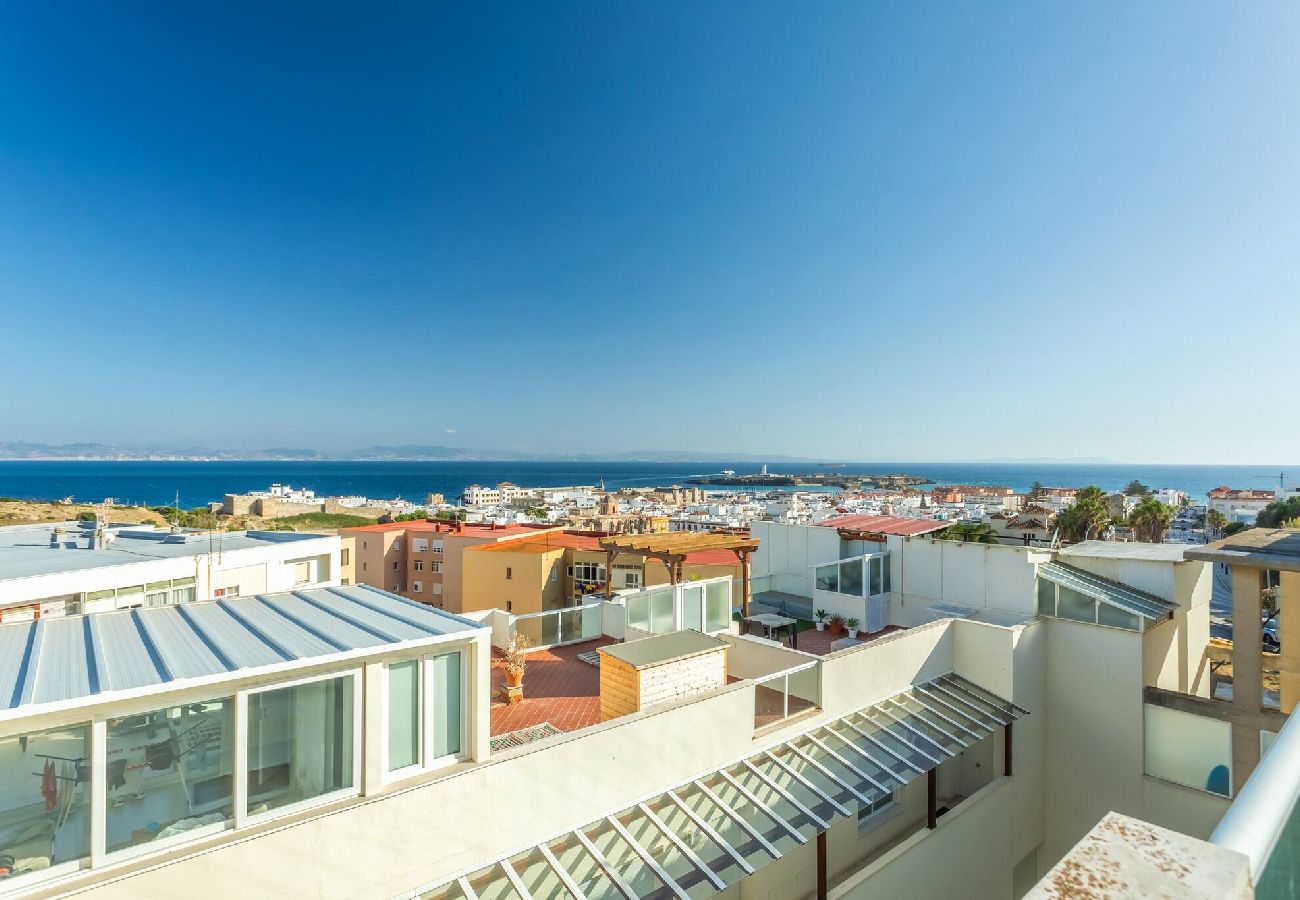 Apartment in Tarifa - Terrace & panoramic views on Sea & Africa 