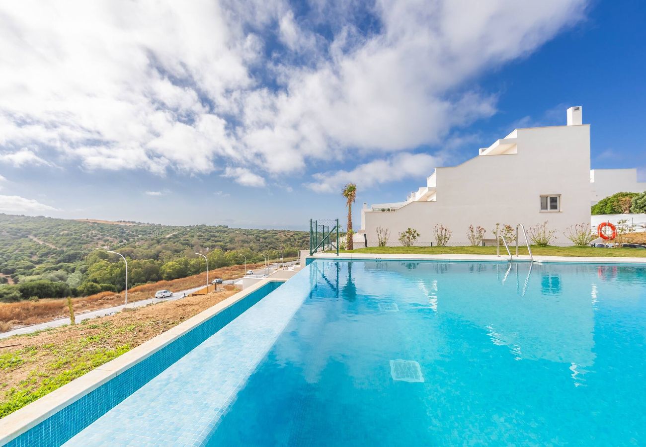 Residence in Tarifa - Africa views, 3 terraces, WIFI (fibre) and parking 