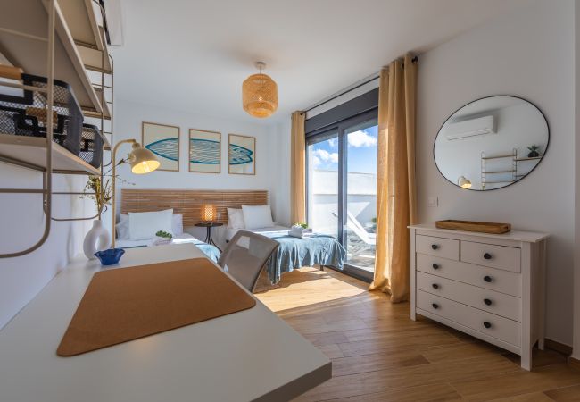 Apartment in Tarifa - Penthouse in center; terraces, views & home office Apartment in Tarifa - Penthouse in center; terraces, views & home office