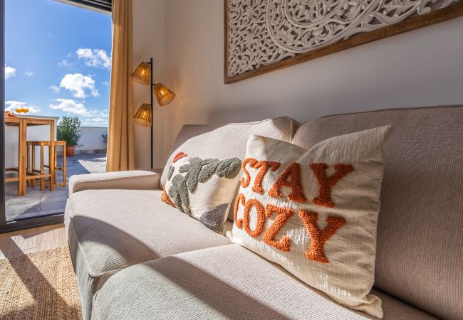 Apartment in Tarifa - Penthouse in center; terraces, views & home office Apartment in Tarifa - Penthouse in center; terraces, views & home office