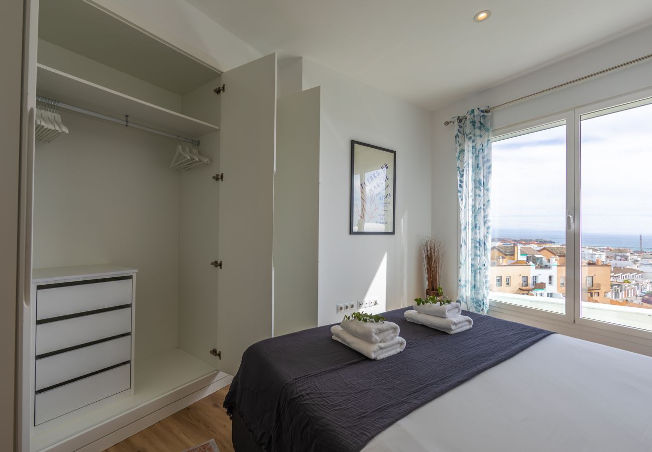 Apartment in Tarifa - Glass-enclosed terrace with panoramic views