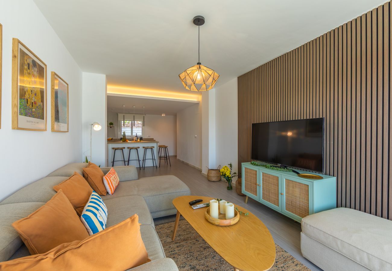 Apartment in Tarifa - Terrace with sea & Africa views and pool