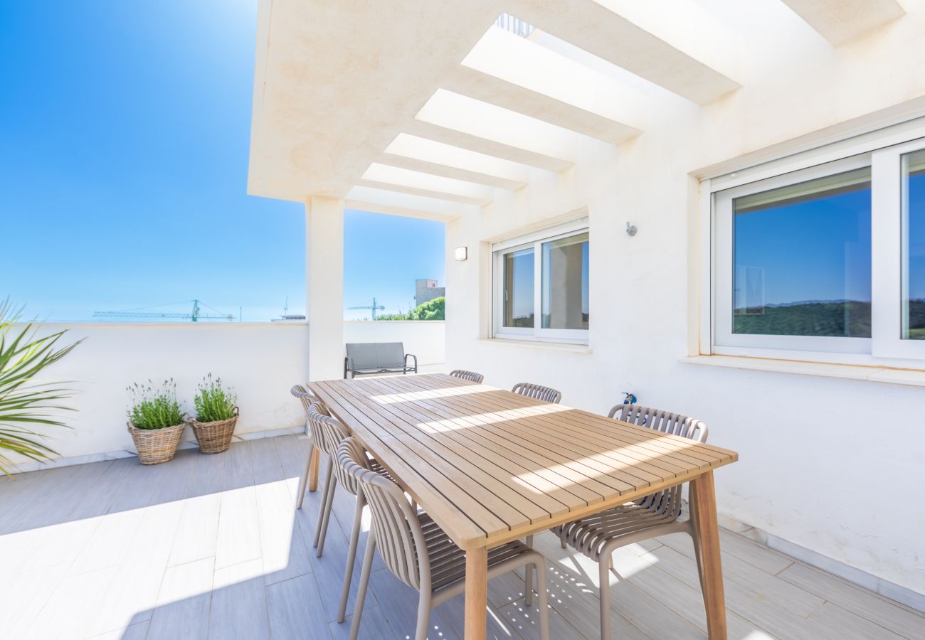 Apartment in Tarifa - Terrace with sea & Africa views and pool