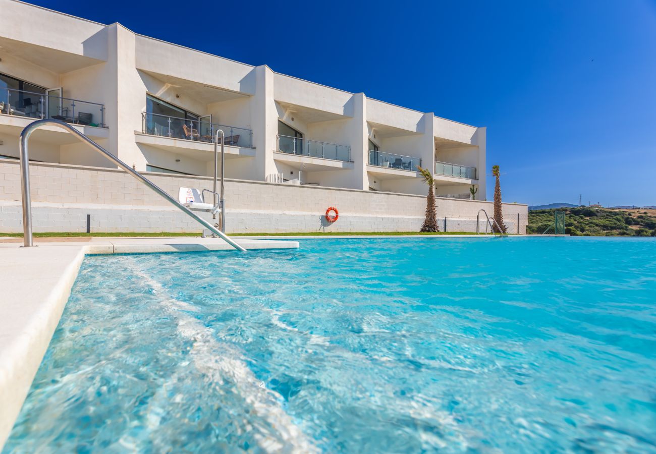 Apartment in Tarifa - Terrace with sea & Africa views and pool