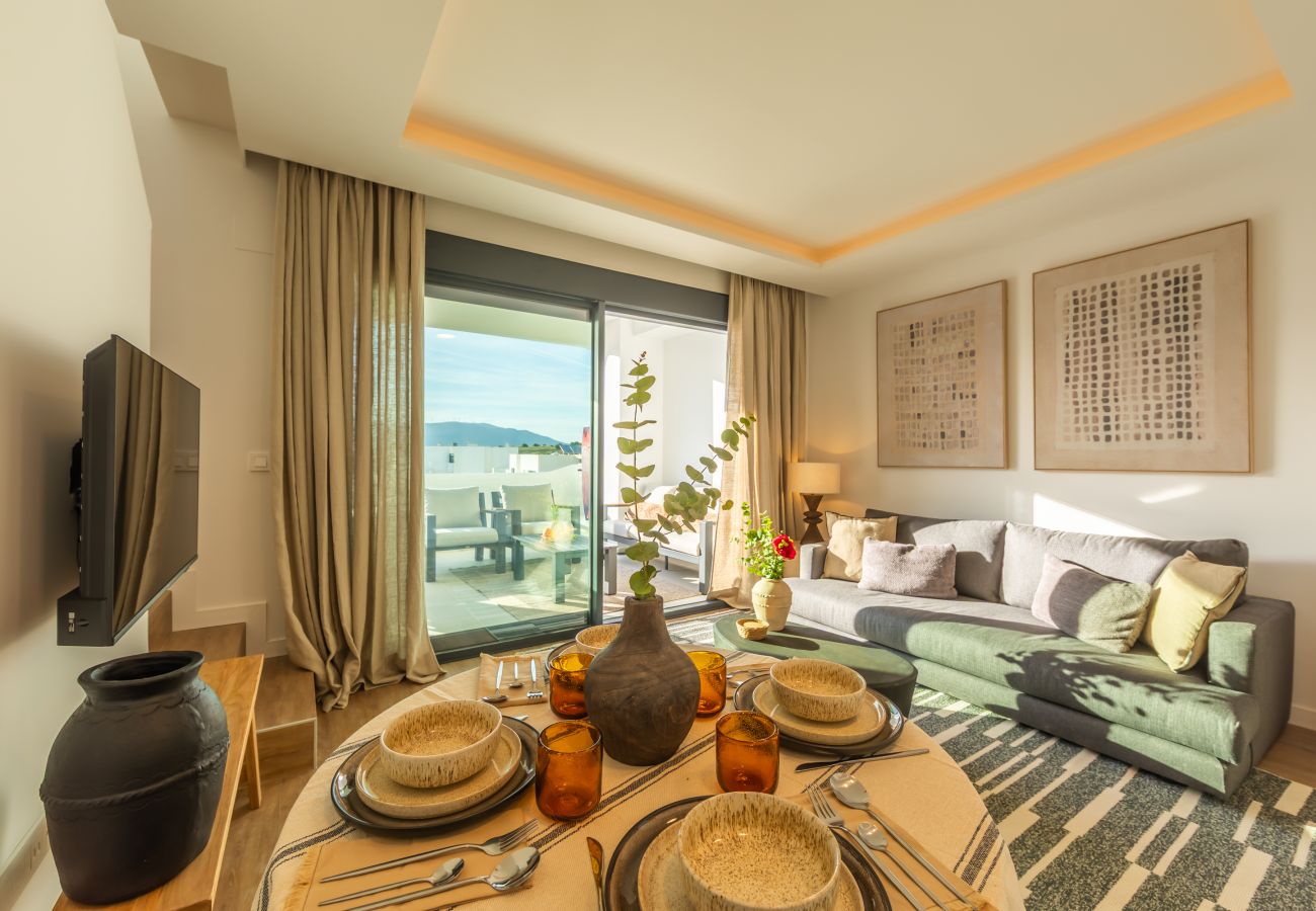 Apartment in Tarifa - Sea View Penthouse with 3 Amazing Terraces & Pool