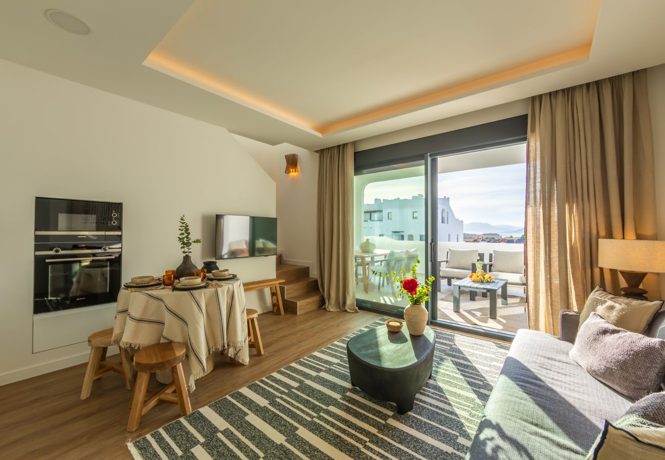 Apartment in Tarifa - Sea View Penthouse with 3 Amazing Terraces & Pool