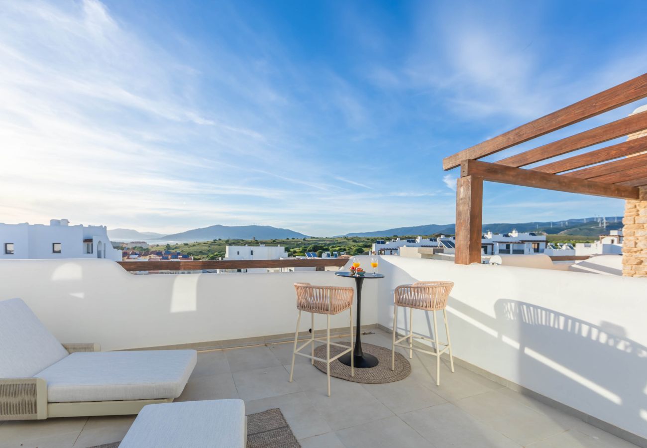 Apartment in Tarifa - Sea View Penthouse with 3 Amazing Terraces & Pool