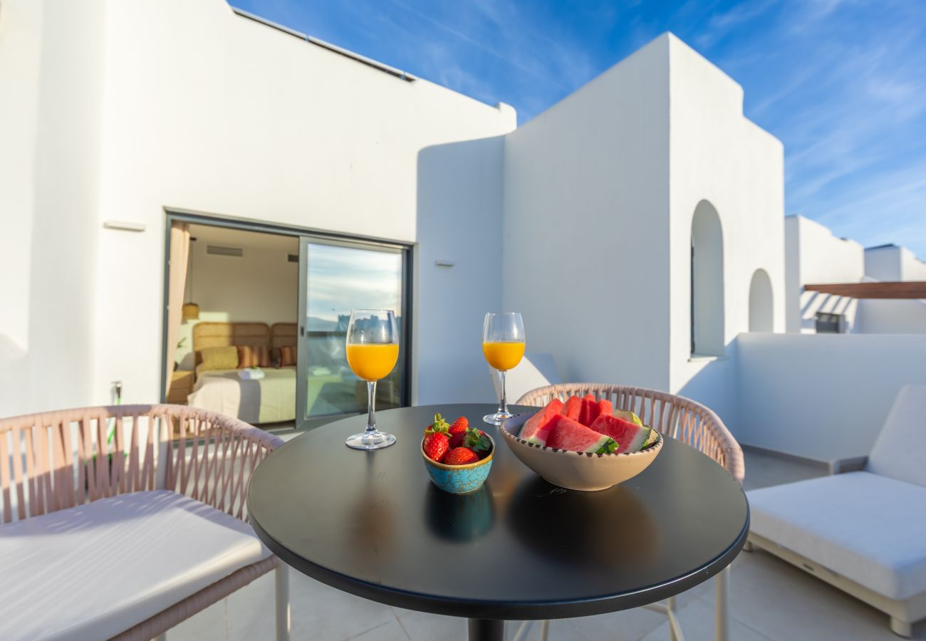 Apartment in Tarifa - Sea View Penthouse with 3 Amazing Terraces & Pool