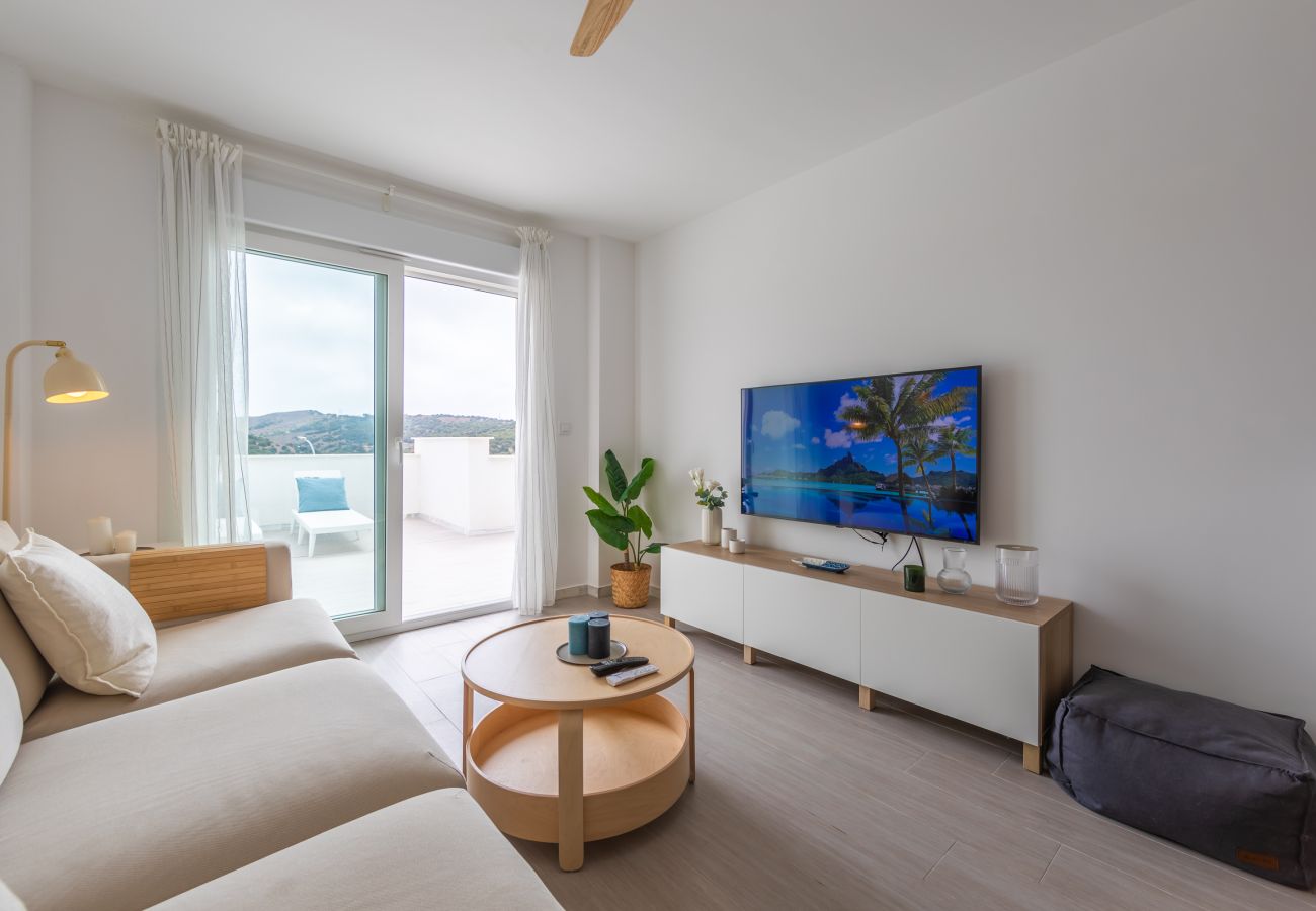 Apartamento en Tarifa - Terraza de Ensueño con Vistas al Estrecho: Exclusivo Apartamento en Tarifa